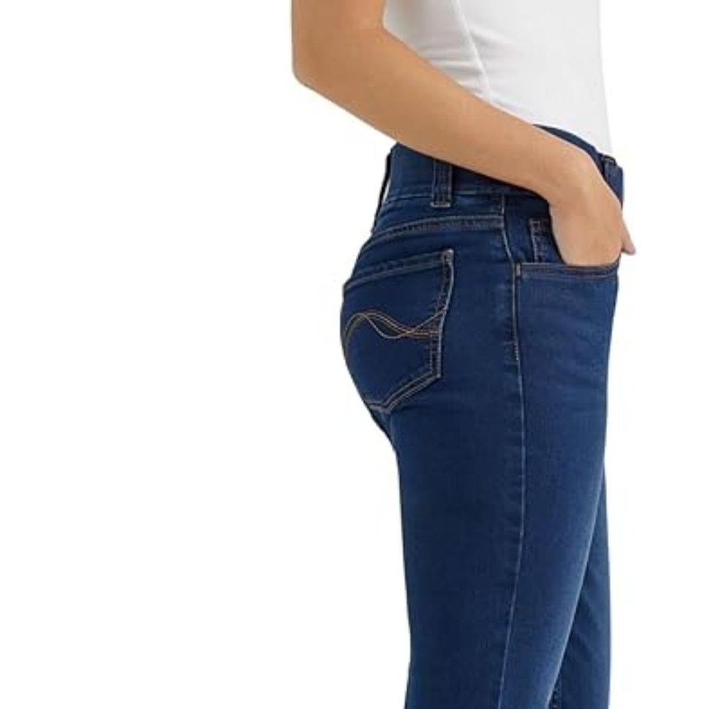 Riders by Lee Indigo Women's Pull on Waist Smoother Bootcut